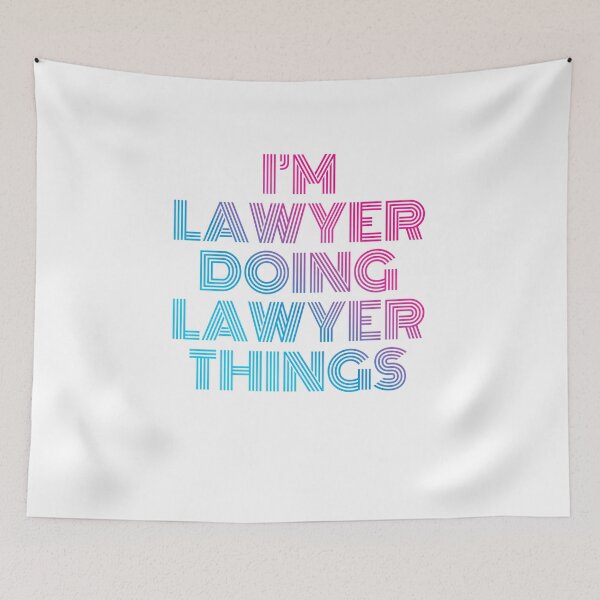 Item preview, I'm Lawyer Doing Lawyer Things Retro Neon designed and sold by SVPOD.