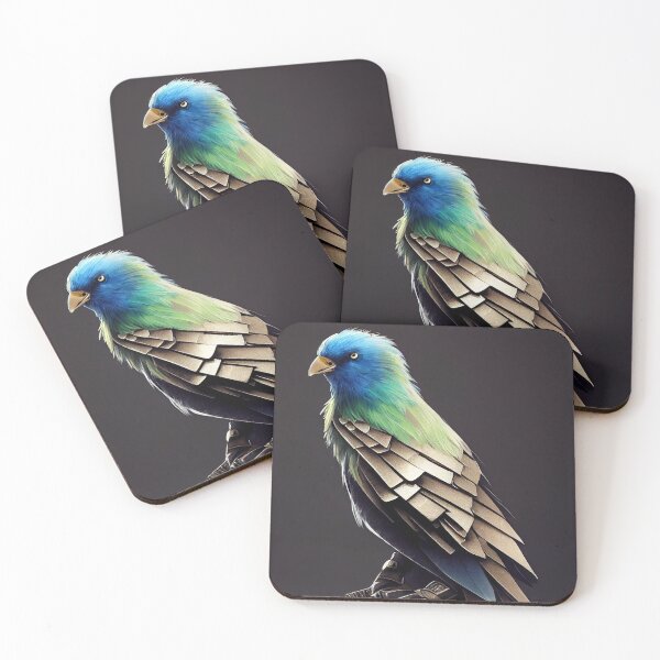 Item preview, Cybor parrot with iron claws designed and sold by SingularityGeek.