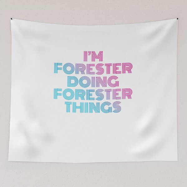 Item preview, I'm Forester Doing Forester Things Retro Neon designed and sold by SVPOD.
