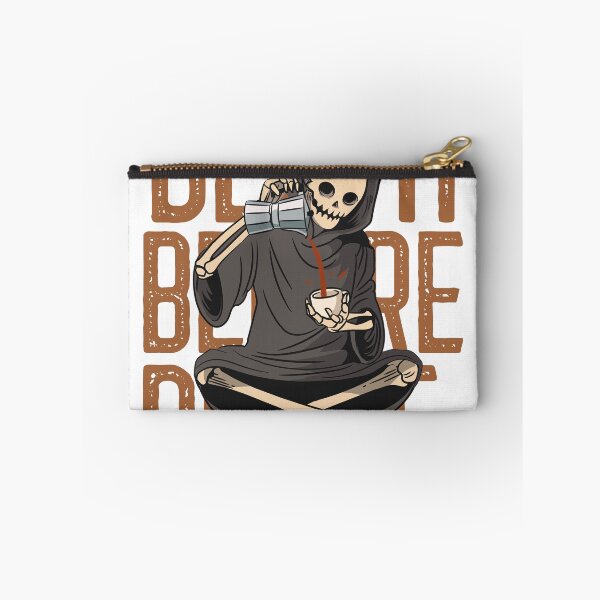 Item preview, death before decaf   designed and sold by muhamedyoussef.