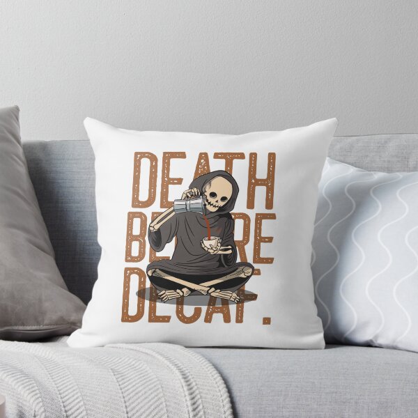 Item preview, death before decaf   designed and sold by muhamedyoussef.
