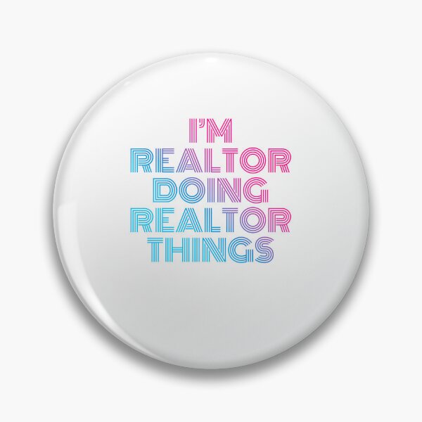 Item preview, I'm Realtor Doing Realtor Things Retro Neon designed and sold by SVPOD.