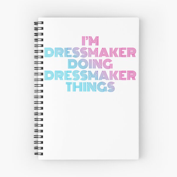 Item preview, I'm Dressmaker Doing Dressmaker Things Retro Neon designed and sold by SVPOD.