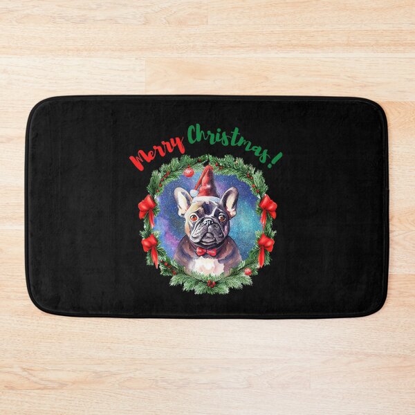Item preview, feliz navidad buldog frances designed and sold by HarriPaloma.