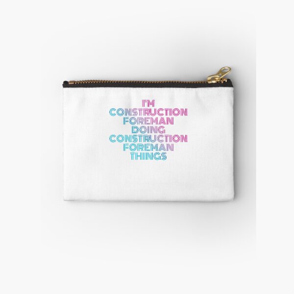 Item preview, I'm Construction Foreman Doing Construction Foreman Things Retro Neon designed and sold by SVPOD.