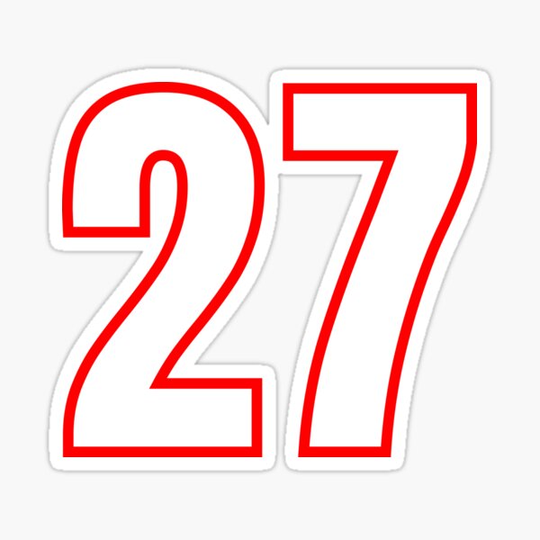 Number 27 Gifts & Merchandise | Redbubble