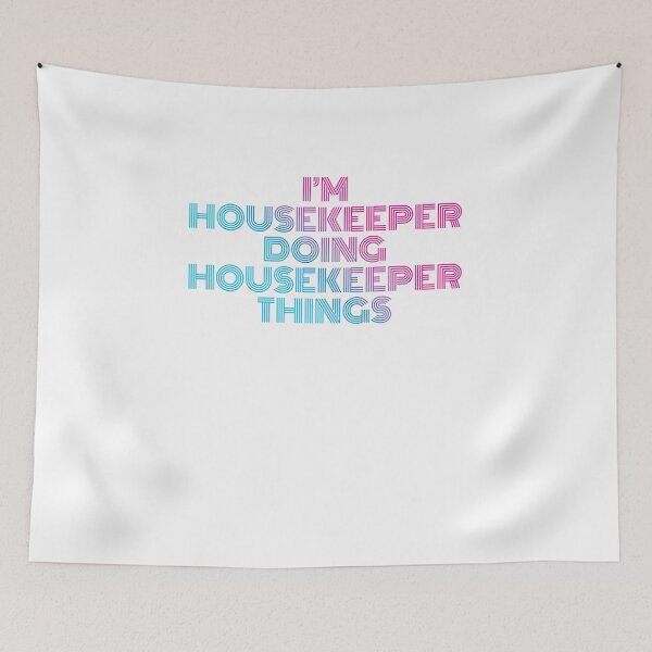 Item preview, I'm Housekeeper Doing Housekeeper Things Retro Neon designed and sold by SVPOD.
