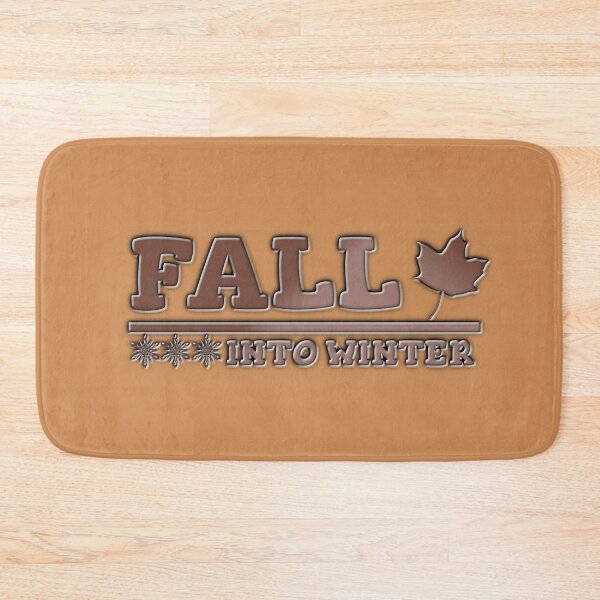 Item preview, Fall Into Winter (Seasonal Change Pun) designed and sold by AbsurdlyEpic.