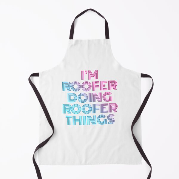 Item preview, I'm Roofer Doing Roofer Things Retro Neon designed and sold by SVPOD.