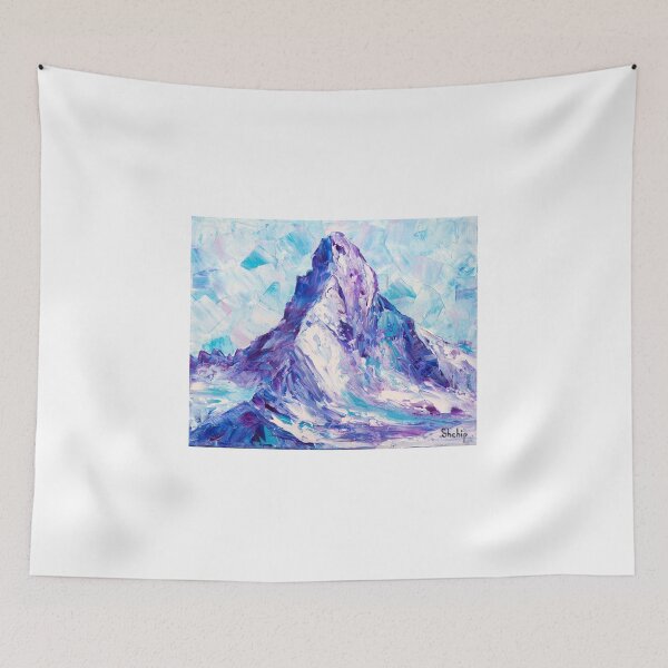 Item preview, Matterhorn In Blue designed and sold by Natalia_Shchip.