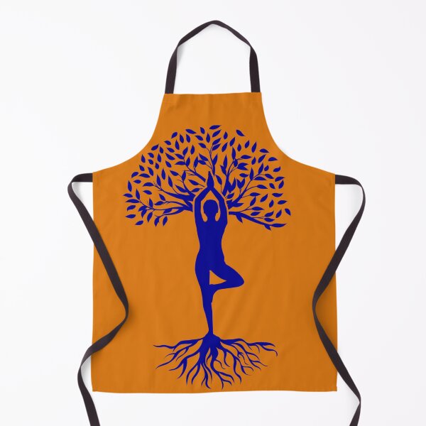 Item preview, Yoga Tree Pose with person in center. designed and sold by Victornewyork.