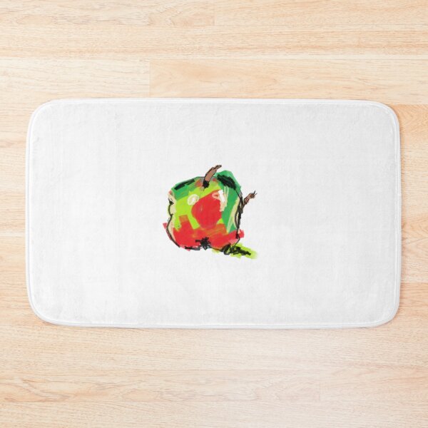 Item preview, KABFA Designs Oil Painted Apple with maggot inside, designed and sold by KABFA Designs.