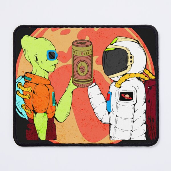 Item preview, Just Here For The Beer Alien Funny Drinking Quote designed and sold by dylan150488.