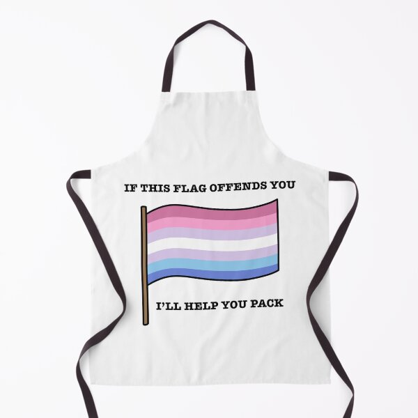 Item preview, Bigender If This Flag Offends You Parody designed and sold by CJ Vanderbeek.