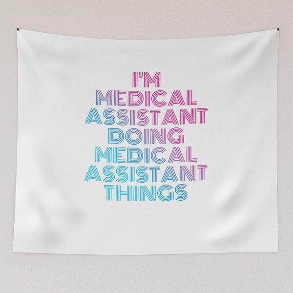 Item preview, I'm Medical Assistant Doing Medical Assistant Things Retro Neon designed and sold by SVPOD.