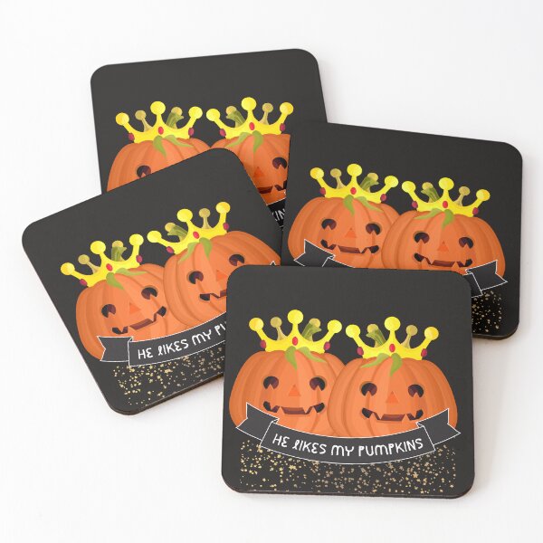 Item preview, Funny He Likes my Pumpkins designed and sold by TheCreativeFab.