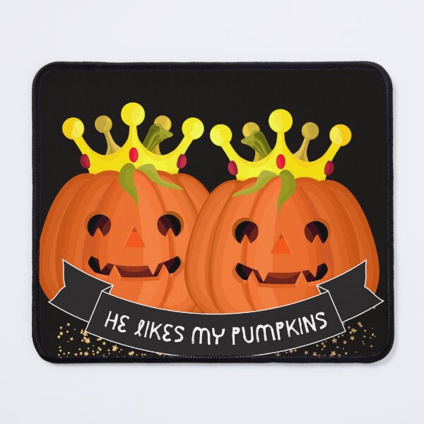 Item preview, Funny He Likes my Pumpkins designed and sold by TheCreativeFab.