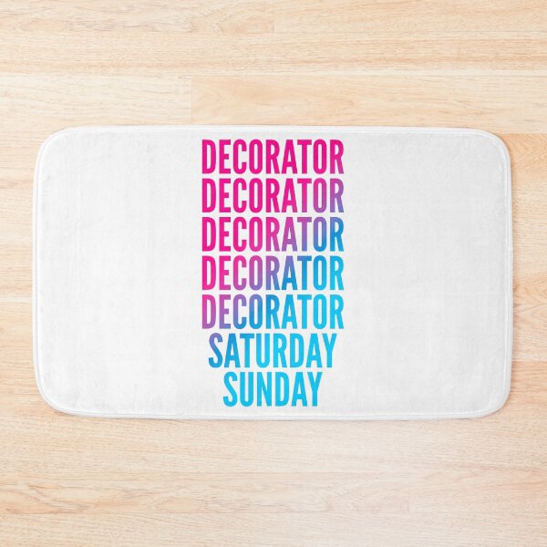 Item preview, Decorator work week for Decorators designed and sold by SVPOD.
