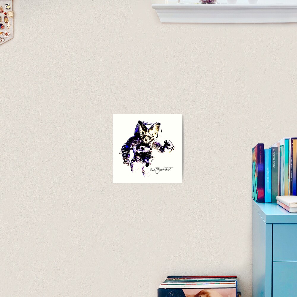 Databat in Space Art Print