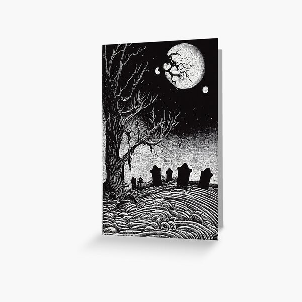 Item preview, Haunted Graveyard designed and sold by NameRefersToMe.