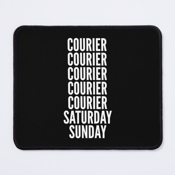Item preview, Courier saturday and sunday for Couriers designed and sold by SVPOD.