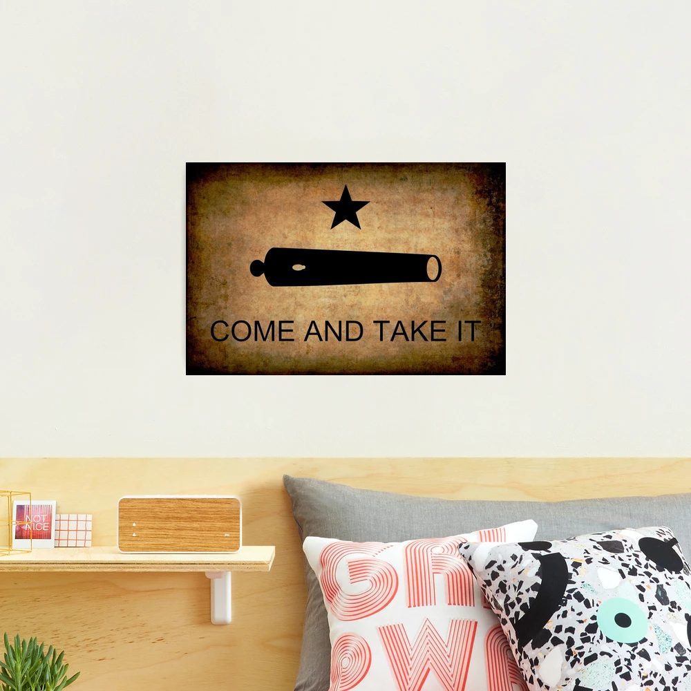 Come And Take It Cannon Flag TX Camo Hat - Outdoor Adjustable Cap