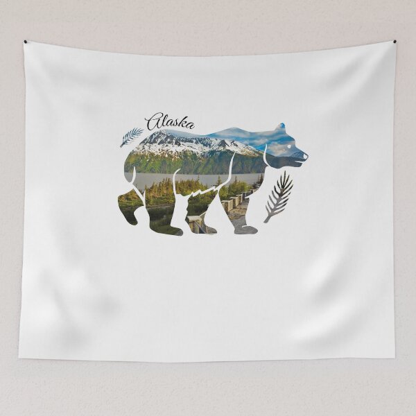 Item preview, Alaska In Bear  designed and sold by Seas Wanda.