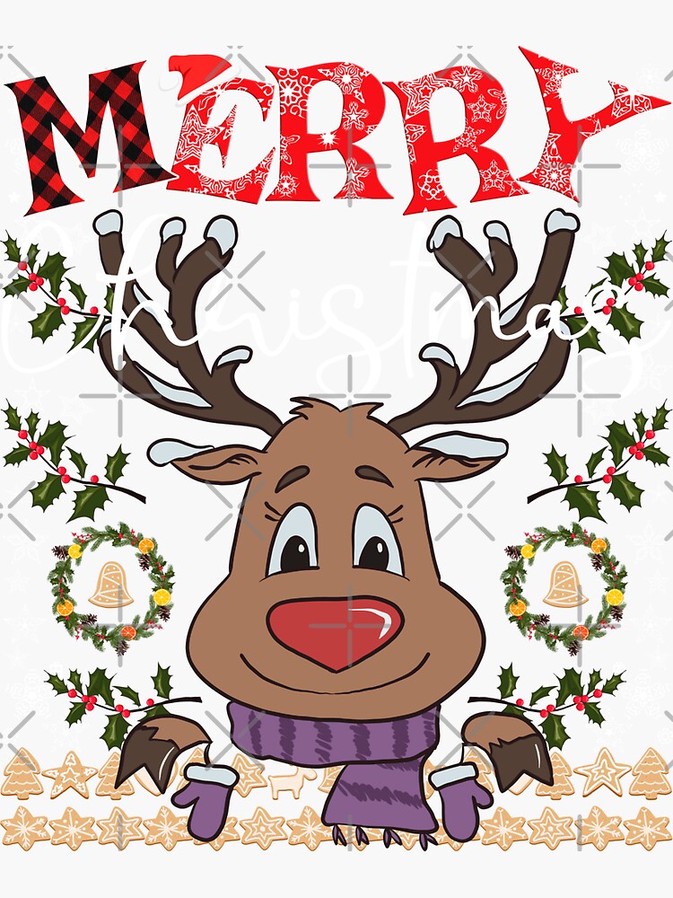 lustige Frohe Weihnachten ClipArt