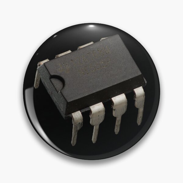 Aperçu de l'œuvre 555 Circuit intégré de minuterie créée et vendue par TikiLuke.