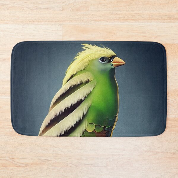 Item preview, Southern mealy amazon with blonde mane green chest and colored scales designed and sold by SingularityGeek.