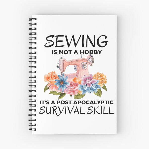 Item preview, Funny Sewing is not a Hobby Prepper Joke designed and sold by AloraDawnEve.