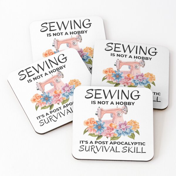 Item preview, Funny Sewing is not a Hobby Prepper Joke designed and sold by AloraDawnEve.