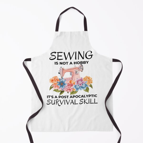 Item preview, Funny Sewing is not a Hobby Prepper Joke designed and sold by AloraDawnEve.