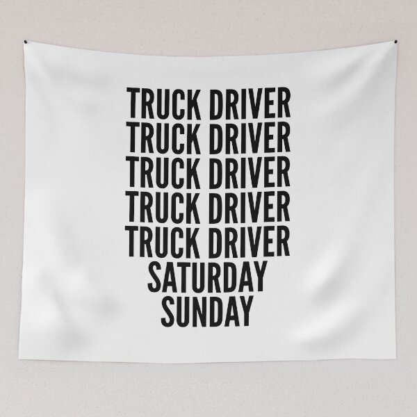 Item preview, Truck Driver funny workweek for Truck Drivers designed and sold by SVPOD.