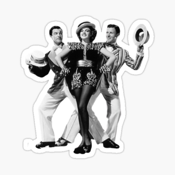 Old Hollywood For Me and My Gal Sticker