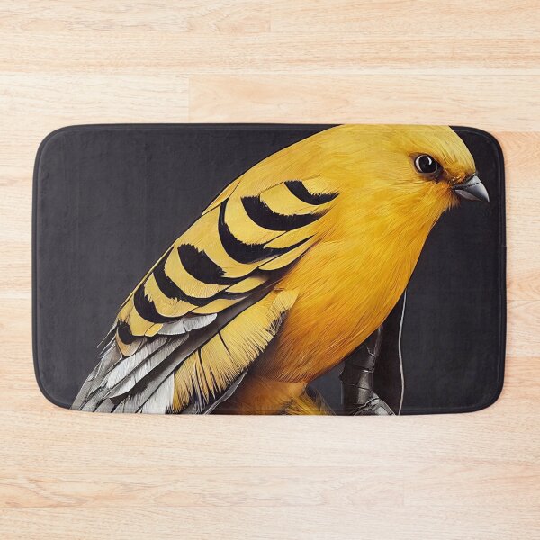 Item preview, Tiger canary in his nest on top of armor designed and sold by SingularityGeek.