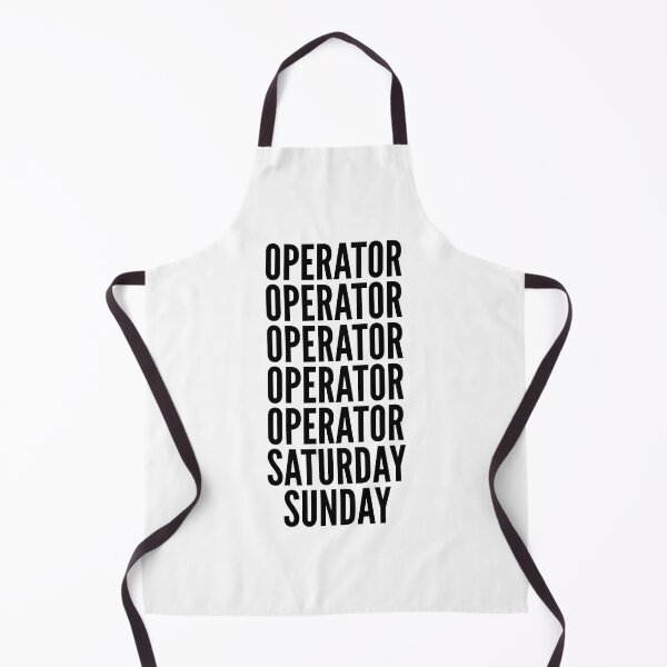 Item preview, Operator funny workweek for Operators designed and sold by SVPOD.