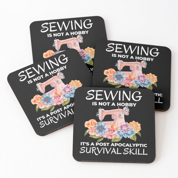 Item preview, Funny Sewing is not a Hobby Prepper Joke designed and sold by AloraDawnEve.