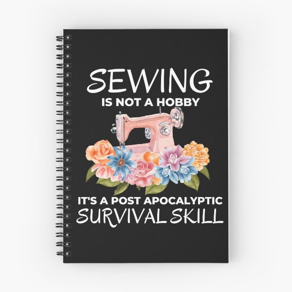 Item preview, Funny Sewing is not a Hobby Prepper Joke designed and sold by AloraDawnEve.