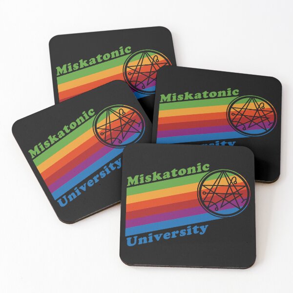 Item preview, Miskatonic University Vintage 1980's Logo Parody Lovecraftian Themed Graphic designed and sold by Jason Roll.