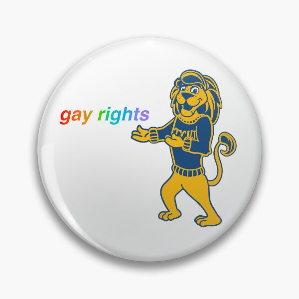 Item preview, Roscoe says "gay rights" designed and sold by sarascoprox.