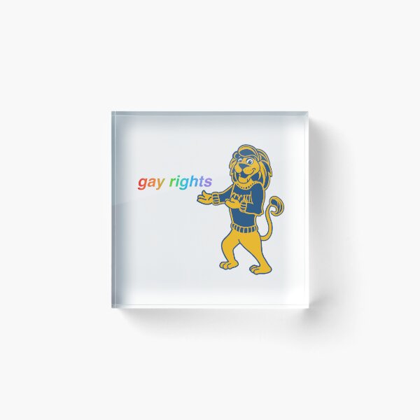 Item preview, Roscoe says "gay rights" designed and sold by sarascoprox.