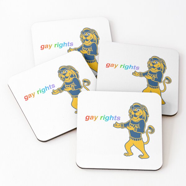 Item preview, Roscoe says "gay rights" designed and sold by sarascoprox.