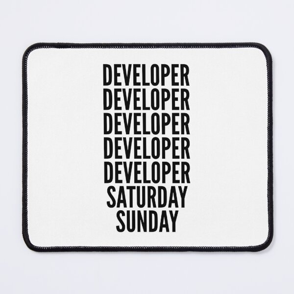 Item preview, Developer funny workweek for Developers designed and sold by SVPOD.