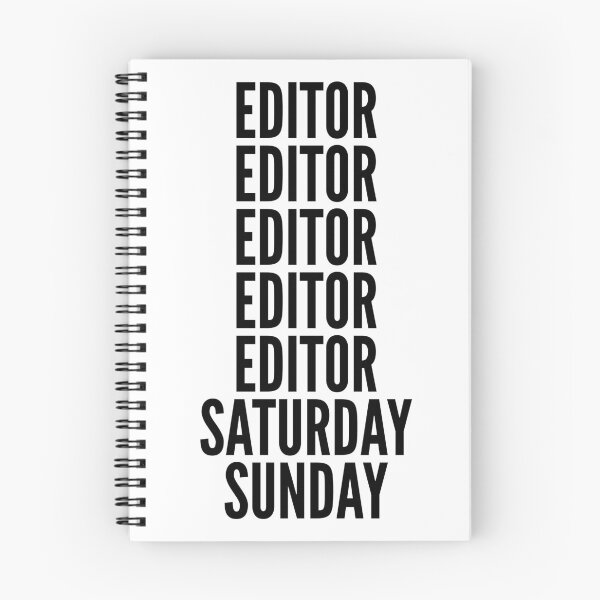 Item preview, Semana de trabajo divertida del editor para editores designed and sold by SVPOD.
