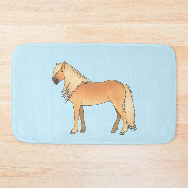 Item preview, Cute Haflinger Horse Light Flaxen Chestnut designed and sold by theaadesigns.