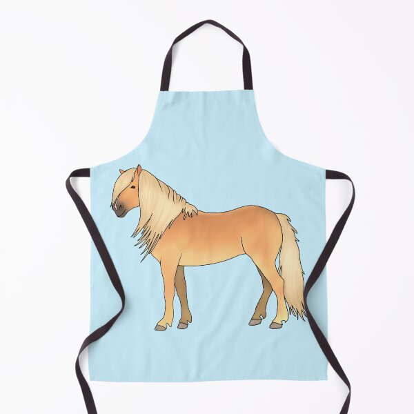 Item preview, Cute Haflinger Horse Light Flaxen Chestnut designed and sold by theaadesigns.