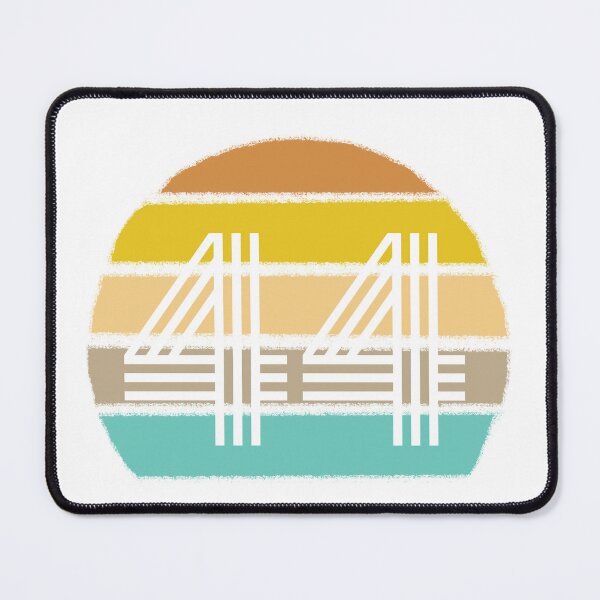 Item preview, Number 44 on Retro Sunset designed and sold by rhombusOnion.