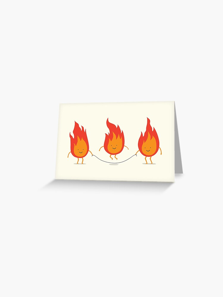 Fire Breather | Greeting Card