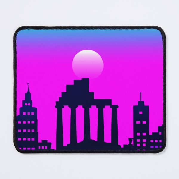 Item preview, Classic synthwave city designed and sold by SJG-digital.